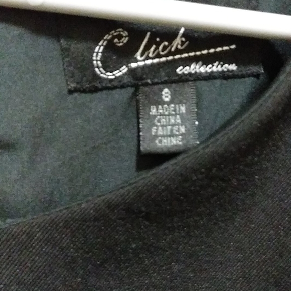 CLICK COLLECTION Sleeveless Dress - Picture 2 of 3